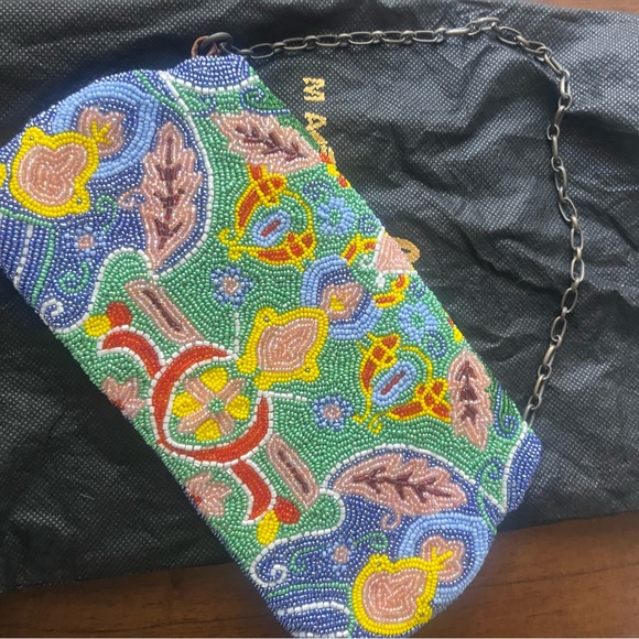 Mary Frances Hand Bag Authentic Beaded - Picture 5 of 6